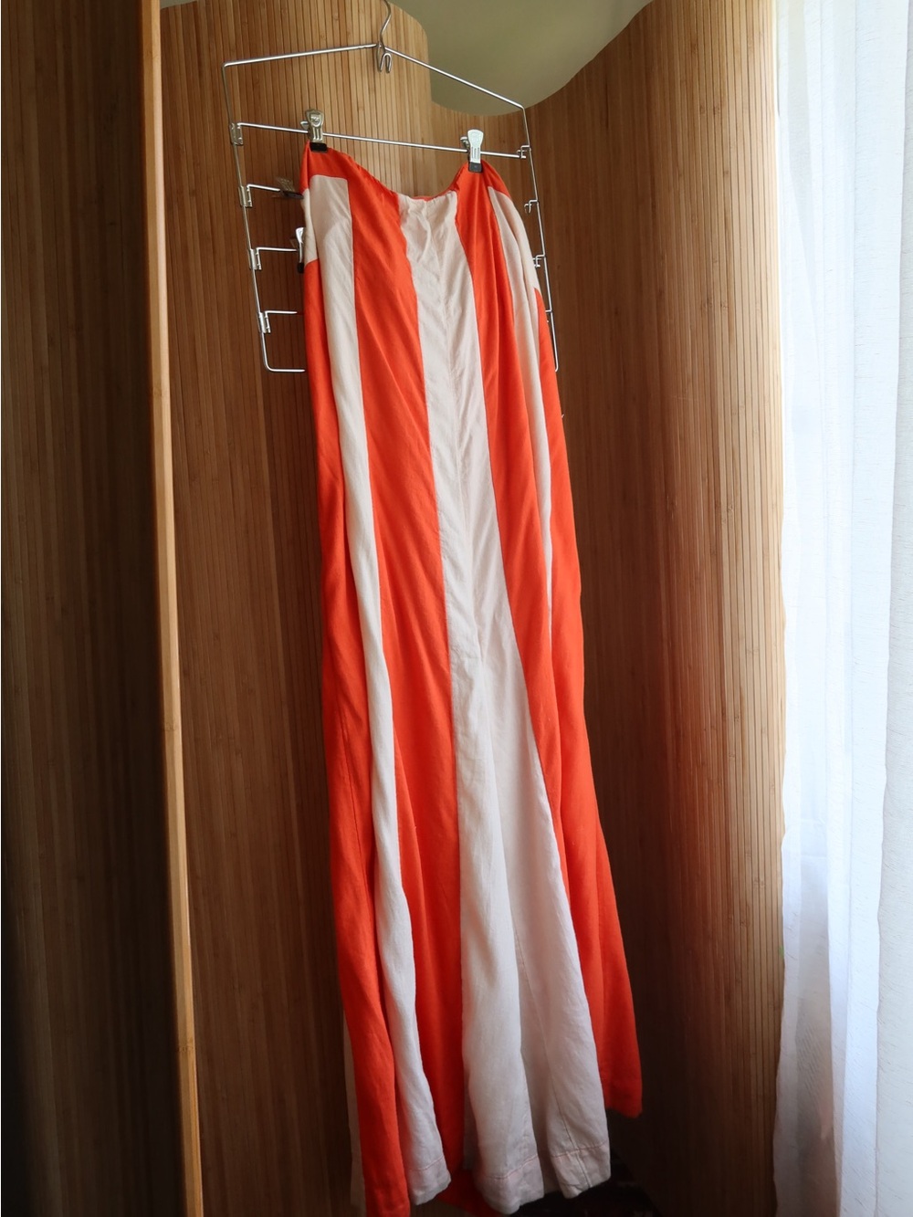 Free People Eden Palazzo Strapless Wide-Leg Jumpsuit - Picture 2 of 7